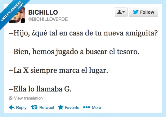 punto g,tesoro,x,amiguita,casa,jugar,marcar,buscar