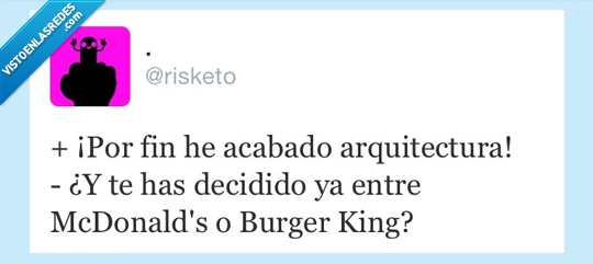 Universidad,Twitter,arquitectura,mcdonalds,burger
