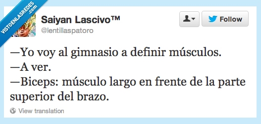 lentillaspatoro,gimnasio,definir,biceps,twitter