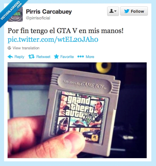game boy,gta v,pirris,juego,cartucho