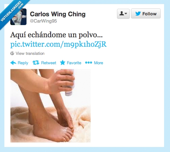 olor,fungusol,pie,twitter