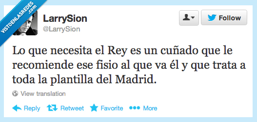 fantasma,madrid,fisio,recomendar,recomiende,cuñado,rey