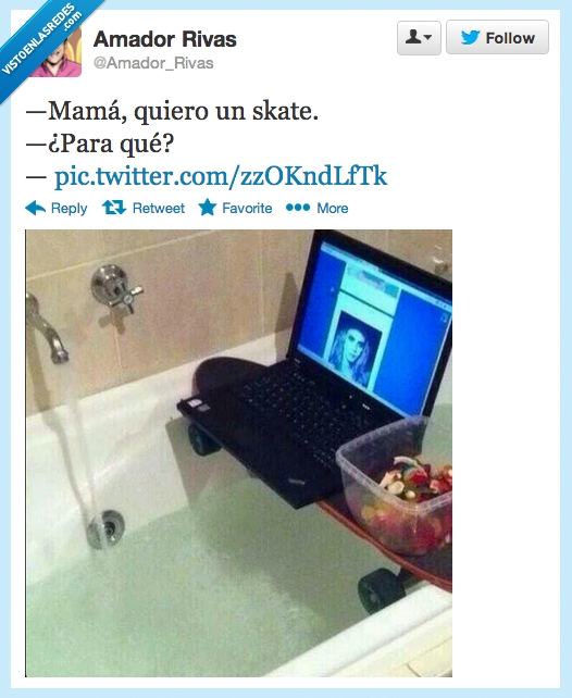 chucherías,portátil,aguantar,bañera,para,skate,quiero,mama