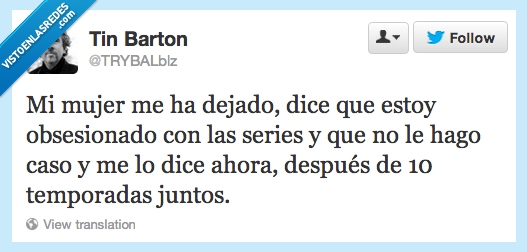 obsesion,novia,mujer,dejado,temporadas,series,relación,friki