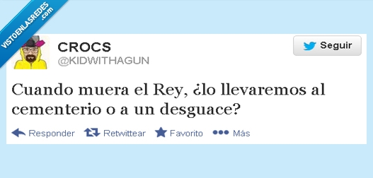 rey,cadera,metal,operación,humor,twitter