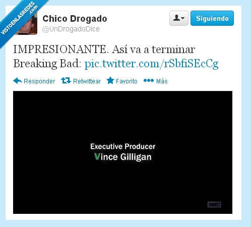 breaking bad,insolito,final,Chico drogado