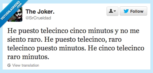 Telecinco,Raro,Televisión,Minutos