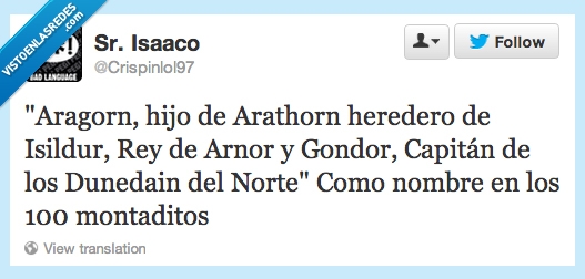 largo,nombre,isildur,hijo,aragorn,montaditos,pedir