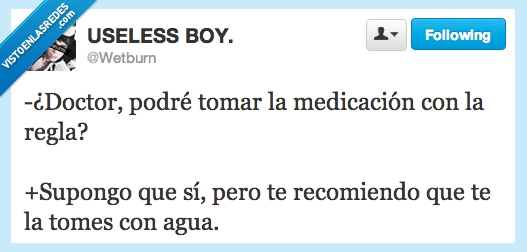 twitter,wetburn,medicación,beber,regla
