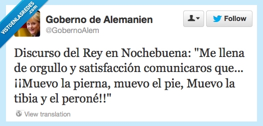 rey,operacion,bailando,cancion,pie,tibia,muevo,humor,Merkel,Rajoy