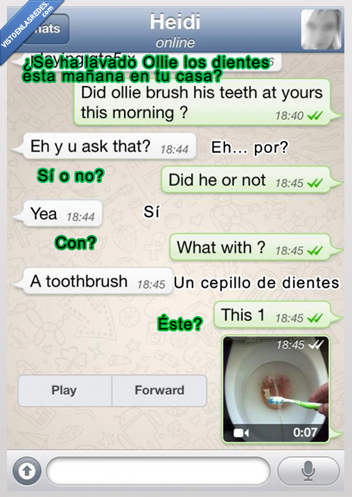 cepillo de dientes,lavabo,ex,novia,pis,orina,mear,whatsapp