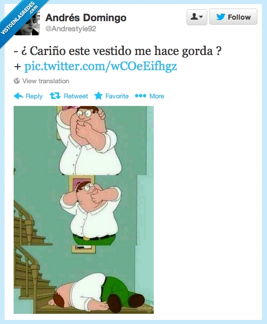 Peter,Gorda,Vestido,Huir,Romper,Cuello,Padre de familia