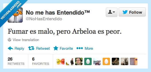 paquete,peor,fumar,malo,humor,Arbeloa