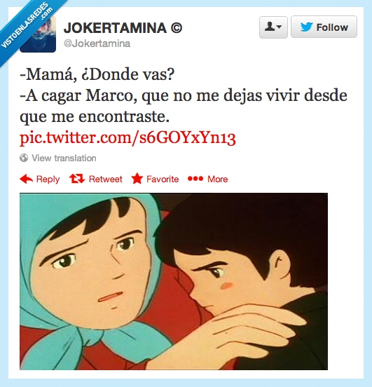 tranquila,serie,Marco,mamá,humor