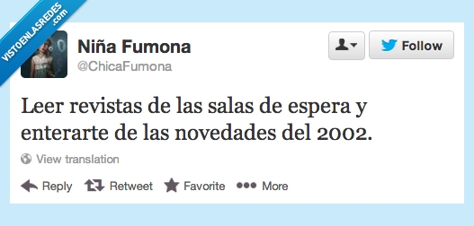 novedades,2002,interesante,sala de espera,Noticias