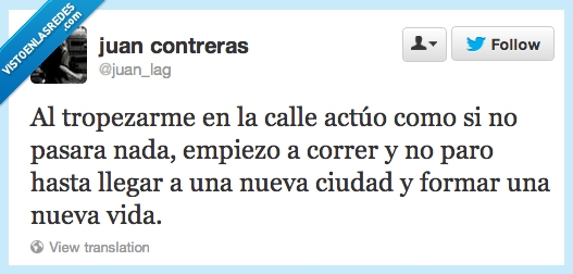 nueva vida,nueva ciudad,parar,calle,correr,tropezar