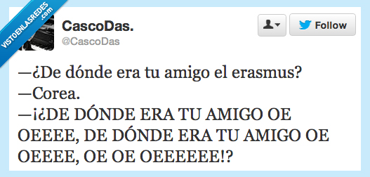 oeeee,cantar,corear,corea,erasmus,amigo