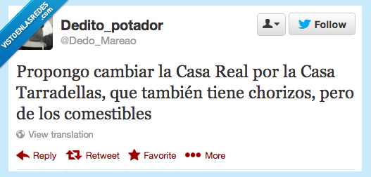 chorizo,casa tarradellas,casa real,comestible