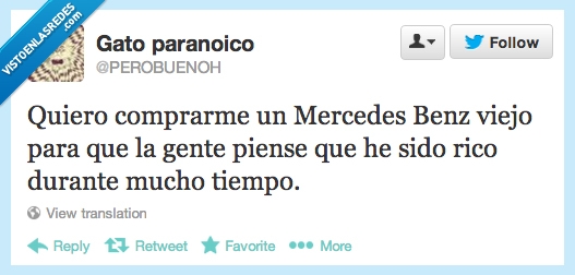 mercedes,benz,rico,tiempo,hace,mucho,dinero,coche,viejo