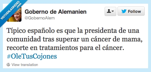 Merkel,recortar,tratamiento,esperanza aguirre,cancer