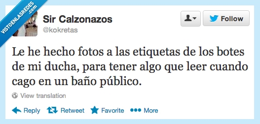 me gusta estar informado,hecho,hacer,foto,etiqueta,bote,ducha,leer,cago,cagar,baño,publico