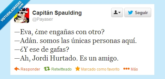 adan,amigos,con derechos,Jordi Hurtado,eva,cuernos