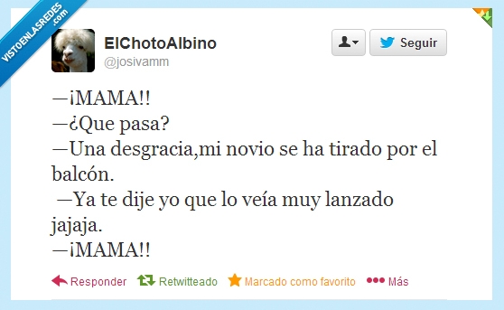 tirado,novio,desgracia,madre,mama,balcon,lanzado,suicidio