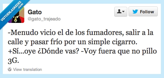 Vicio,fumadores,3g,conexión