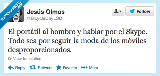 portatil,hombro,skype,movil,desproporcionado