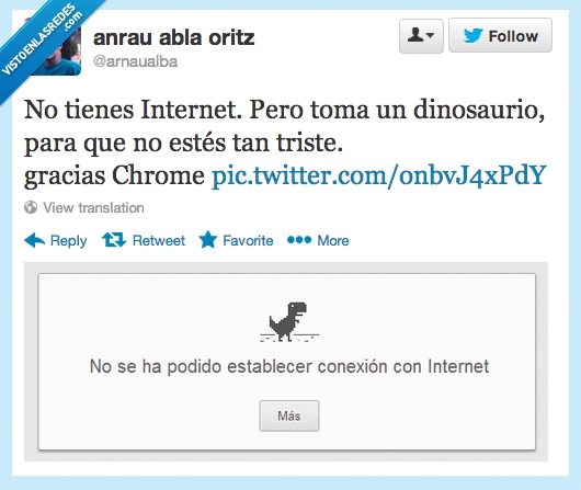 conexion,chrome,google,dinosaurio