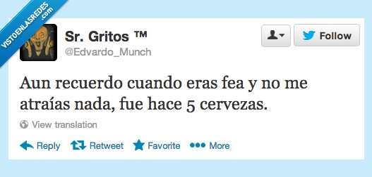 perspectiva,fea,parecias,cinco,cerveza,borrachera