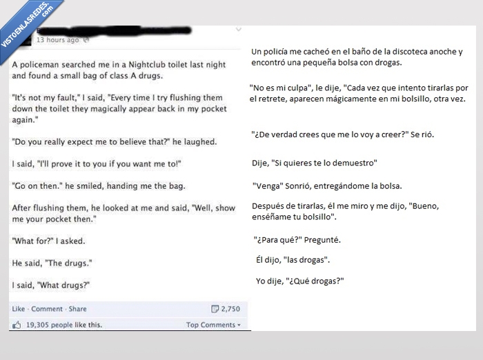 droga,bar,discoteca,policia,tirar,retrete,drogado,listo