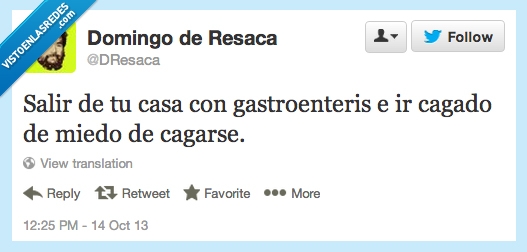 gastroenteritis,diarrea,suelto,miedo,cargar