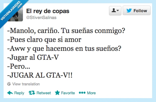 GTA,GTAV,grand theft auto,sueño,amor,jugar