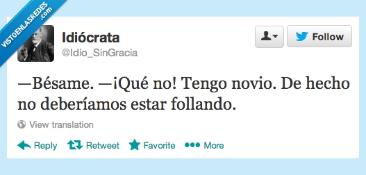 cuernos,deberiamos,estar,novio,no,besame