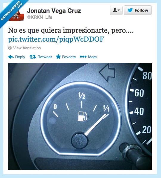 Impresionar,Gasolina,Twitter,intención,deposito
