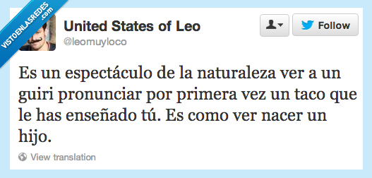naturaleza,guiri,pronunciar,taco,español,enseñado,enseñar,ver,nacer,hijo