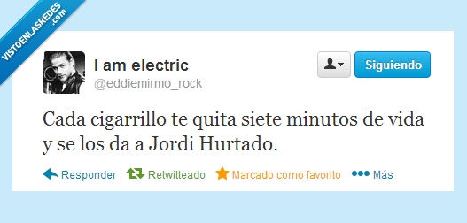 minuto,Twitter,Jamás,Muerte,Eterno,Jordi Hurtado,Fumar,vida