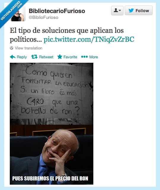 montoro,costar,dinero,subir,ron,educación,wert