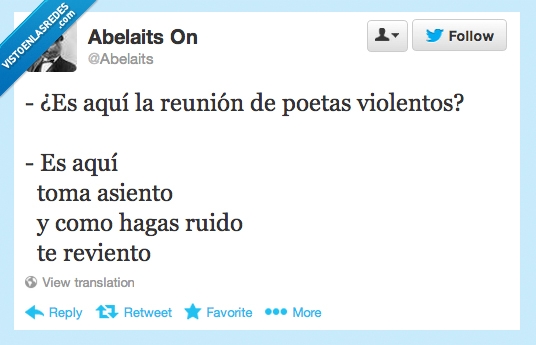 370981 - Reunión de poetas violentos por @abelaits