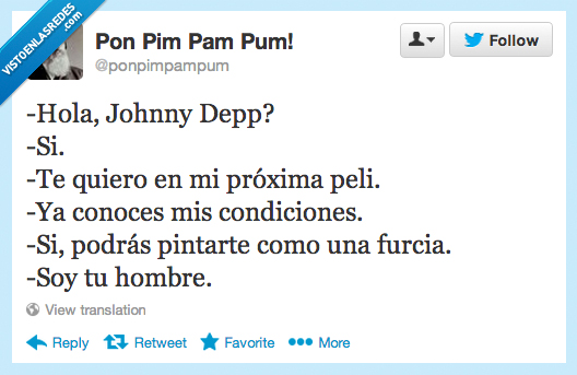 maquillaje,hombre,pintar,condiciones,pelicula,proxima,johnny depp