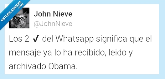 whatsapp,vigilar,WA,doble tick,Obama,EEUU,significa,check,mensaje,leido