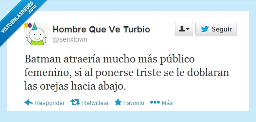 triste,doblar,femenino,publico,orejas,bajar,batman
