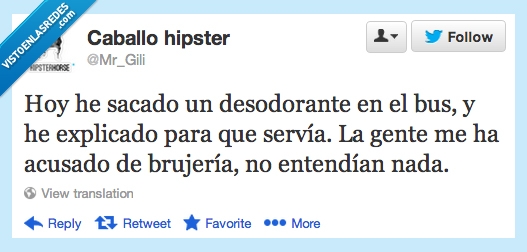 desodorante,guarro,bus,explicar,brujeria,peste,olor,entendian