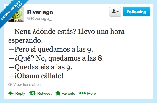 Obama,espiar,novia,esperando,hora,razon