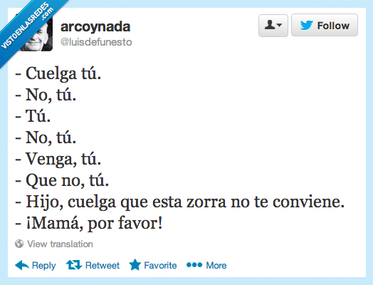 conviene,mama,telefono,cuelga,pensabáis que era de Obama ehhh...,colgar,novia,madre