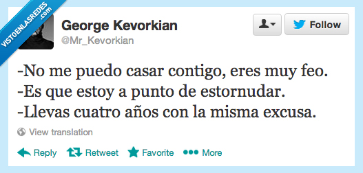 excusa,misma,años,cuatro,estornudar,contigo,casar