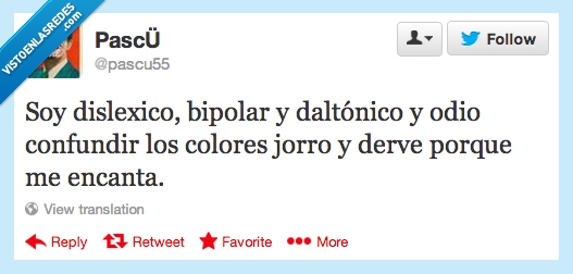 encanta,colores,letras,bipolar,daltónico,disléxico