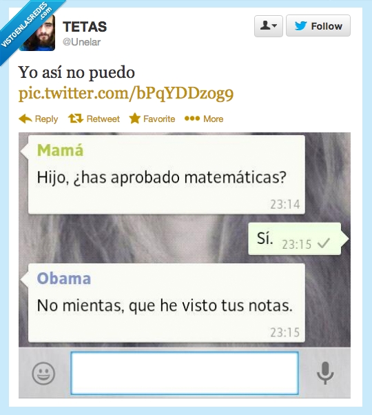 obama,mentira,notas,conversación,puedo,no,asi