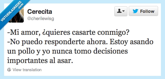 decisiones,importantes,asar,casarte,conmigo